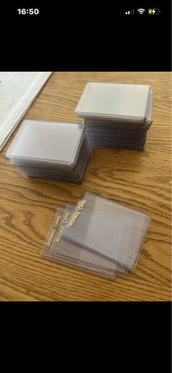 Trading Card Hard Plastic Sleeves Lot