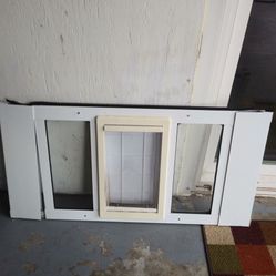 Window Mount Dog Door / Insert