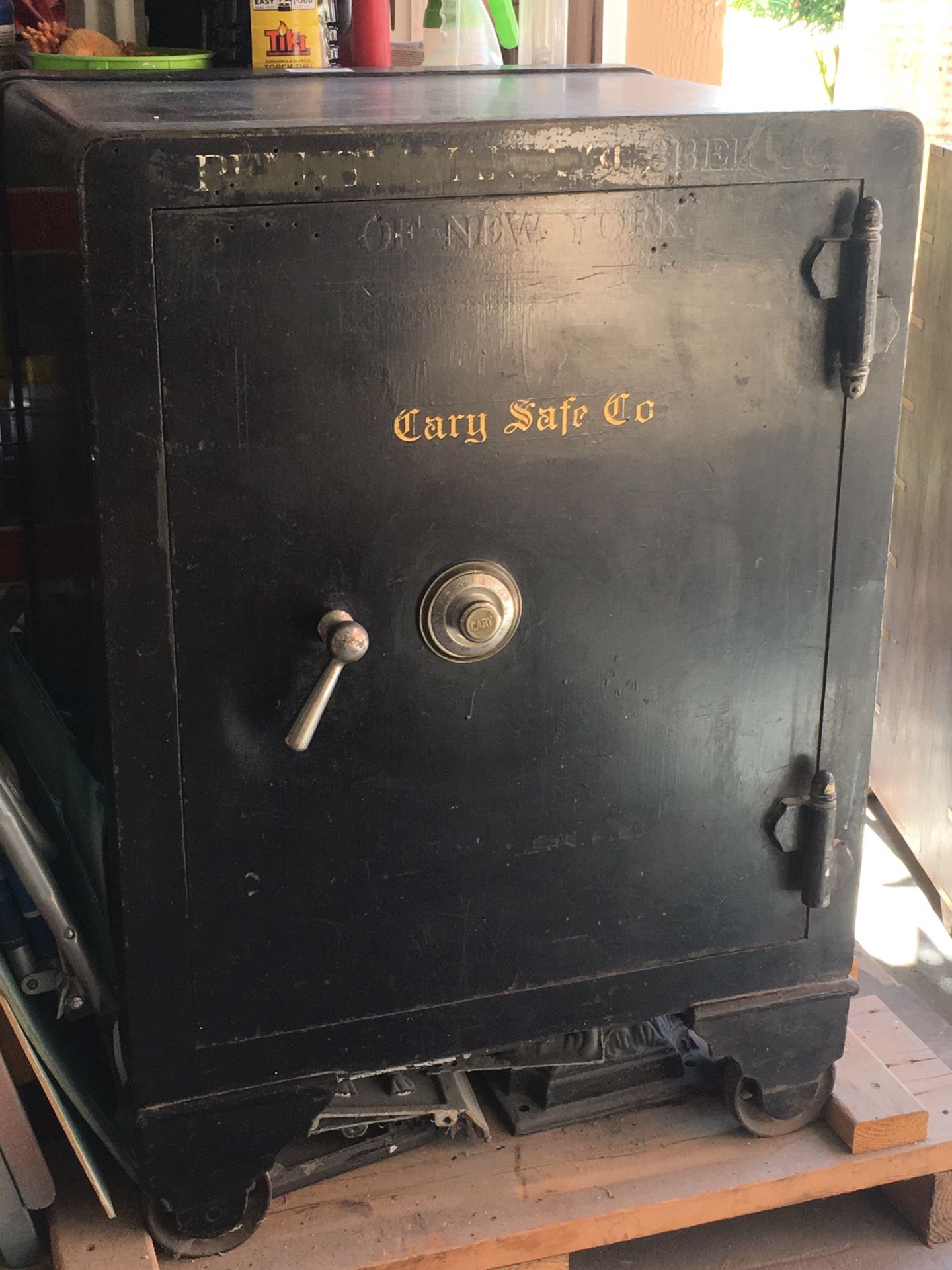 Antique Cary Floor Safe / Gun Safe
