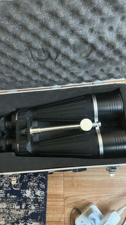ZHUMELL 25X100 TACHYON ASTRONOMY BINOCULARS W CASE