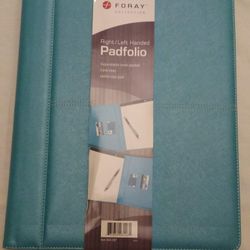 Rare Foray Collection Right/Left Handed Padfolio, Large, 9 1/2" x 12 1/4", NEW

