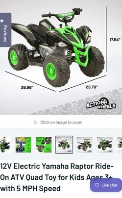 Raptor ride on