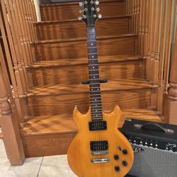 Ibanez Gio Guitar w/ Fender Amp
