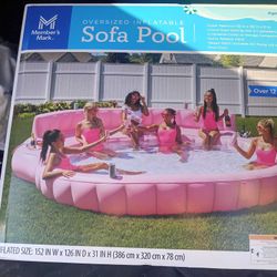 Sofa Large Swimming Pool