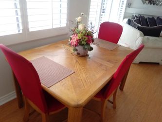 Loveseat sofa coffee table dining room table