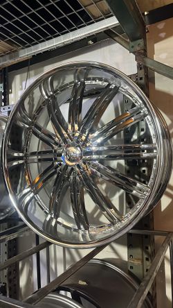 28 Inch Chrome Wheels Rims Tires