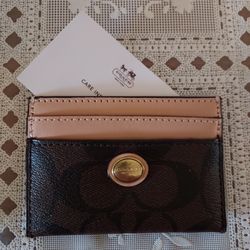 New Coach Credit Card Holder