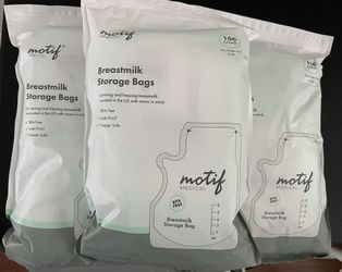 Motif Milk Storage Bags