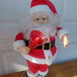 Vintage Electric  Santa