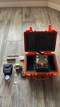 VEVOR Fiber  Fusion  Splicer (Fusionadora de Fibra Optical) para internet & cable Vevor arc like new works Perfect For only $370 O.B.O. Glendale area