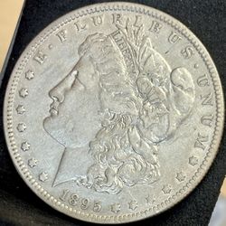 1895 O MORGAN SILVER DOLLAR