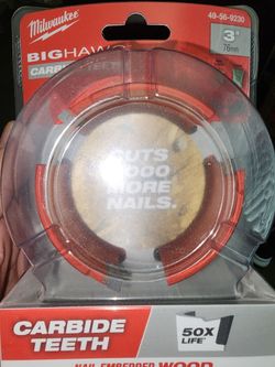 Milwaukee big hog 3" bit new