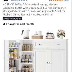 White kitchen cabinet