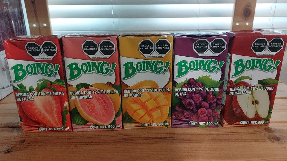 Jugos Boing Mexicanos