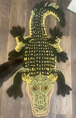Funky Alligator Rug