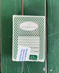 Vintage Bellagio Casino Las Vegas playing cards deck