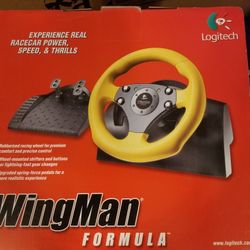 Logitech Wingman Formula Steering wheel 