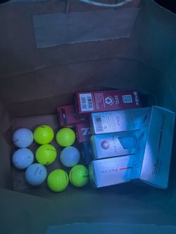 SEND OFFER NOT 0$-Selling a bag of golf balls send offer for the full bag. Want gone ASAP!