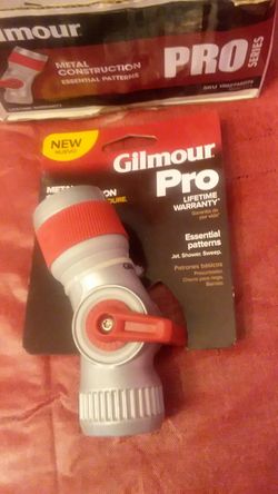 Gilmour pro hose spray nozzles $5 obo