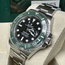 Rolex Starbucks submariner 41mm green