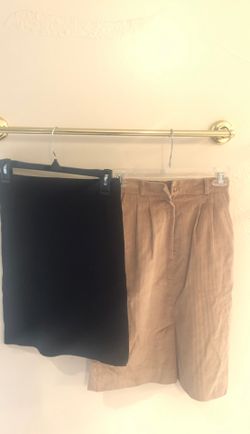 Skirts sz4 and black sweater one sm