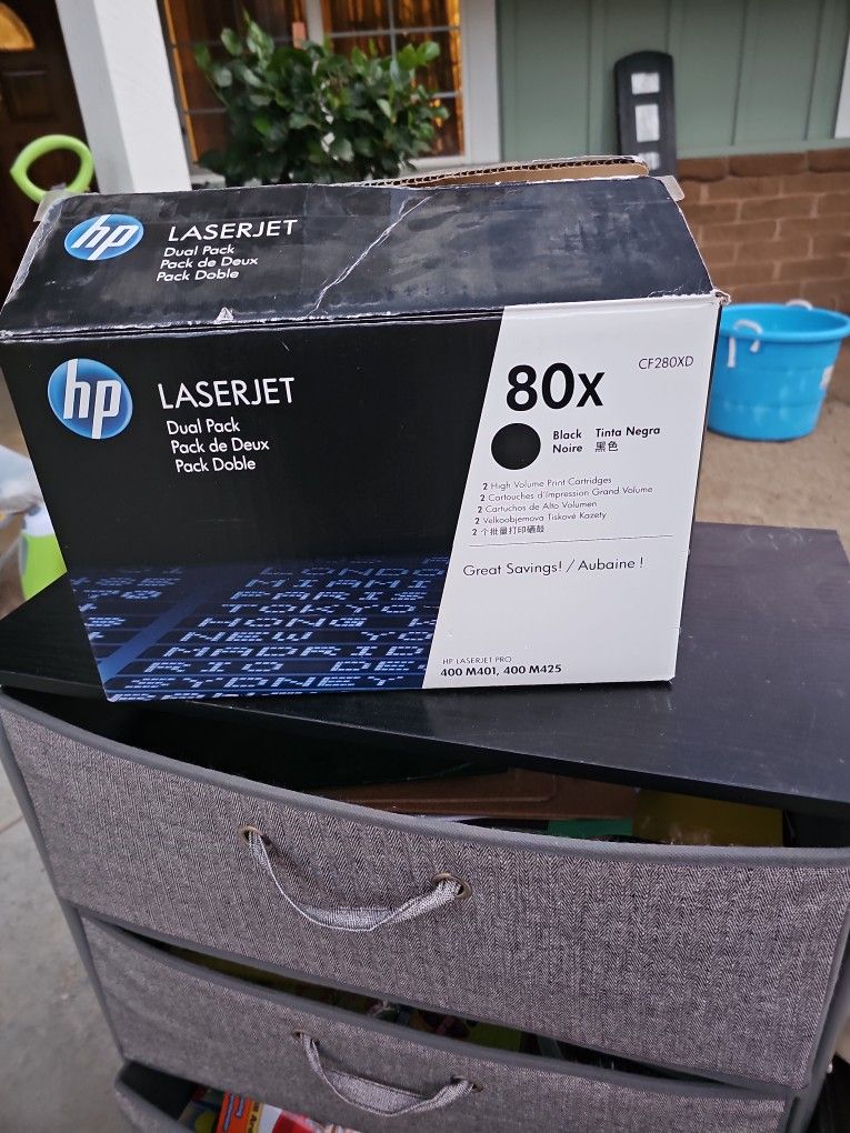 HP Laserjet Dual Pack 80x Toner
