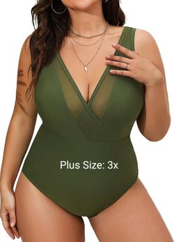 Womans Plus Size Swimsuit
