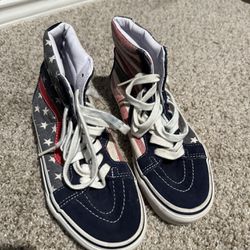 American Flag Vans 