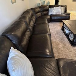 Huge Reclining Sectional Couch