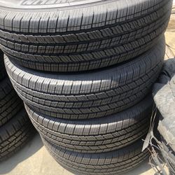 Set Of Four Wheels Brand Michelin Size P245/75R17