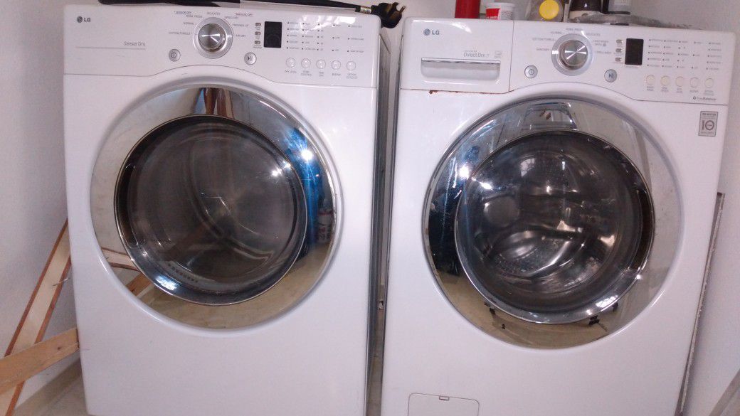 Lg washer and dryer set