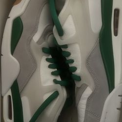 Low top Pin Green 4s W Receipt 