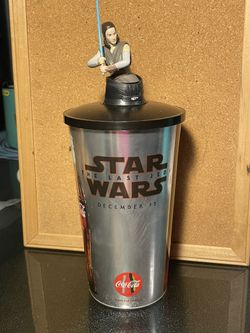Star Wars The Last Jedi AMC Collectible Movie Cup With Rey