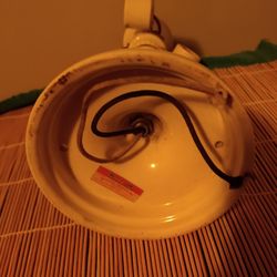 Harmony House Antique Porcelain Light Fixture From The 1940s