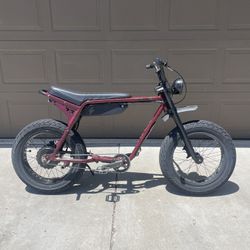 SUPER 73 ZX - Under 500 Miles - Charger & Keys Included