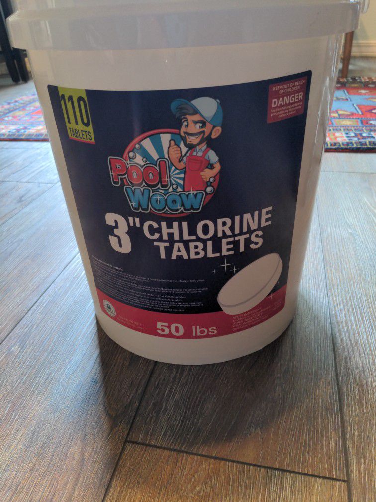 3" Chlorine Tablets For Pools