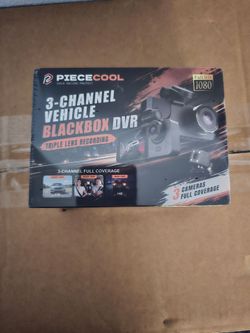 3 channel 3 camera for cars