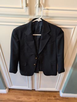 Boys Size 12 Navy Blue Dress Jacket