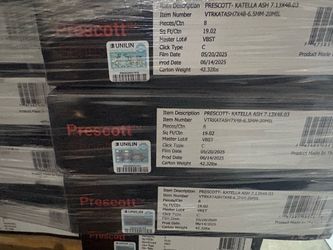 A&A Surfaces Beaufort Birch 20 MIL x 7 in. W x 48 in. L Waterproof Click Lock Luxury Vinyl Plank Flooring (19.02 sq. ft./case) Store SKU# 1003-837-438