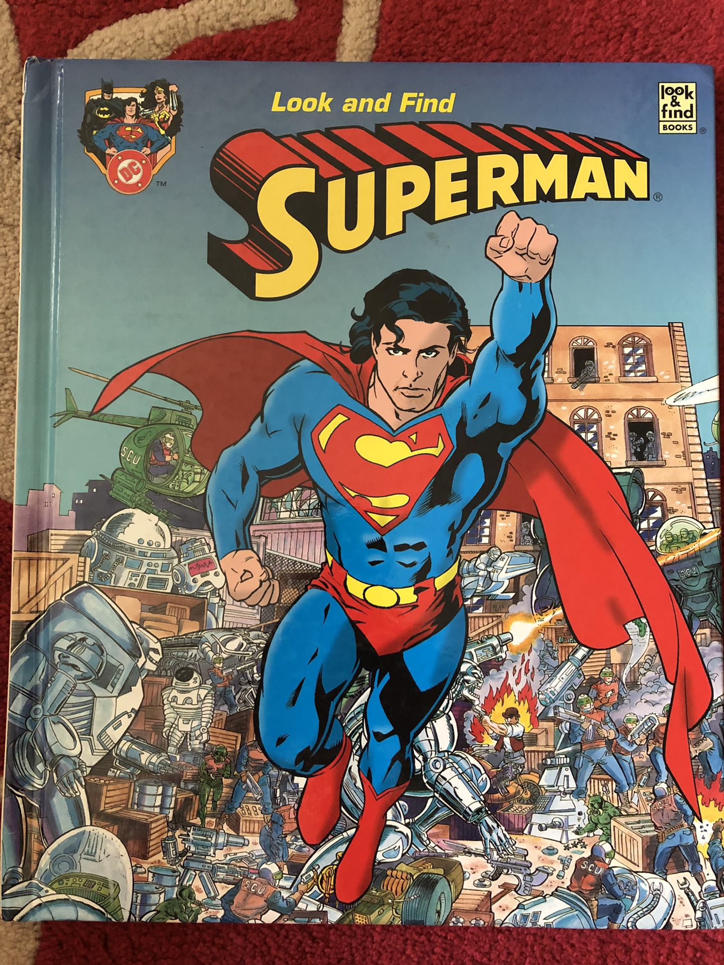 Superman look and find book