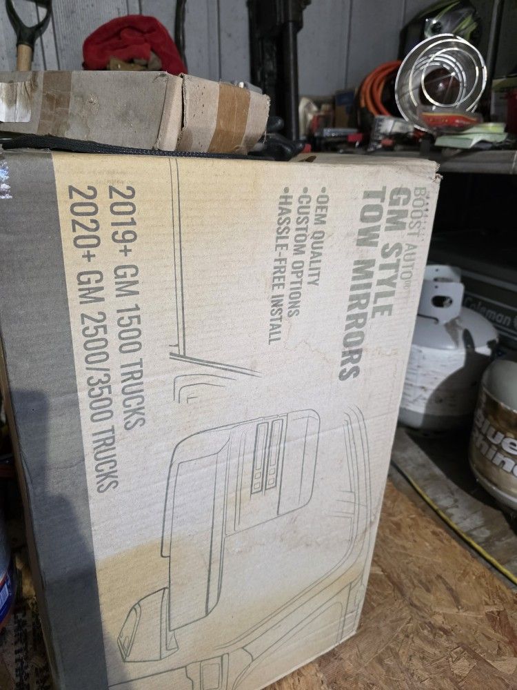 2020-2024 gm 2500 towing mirrors