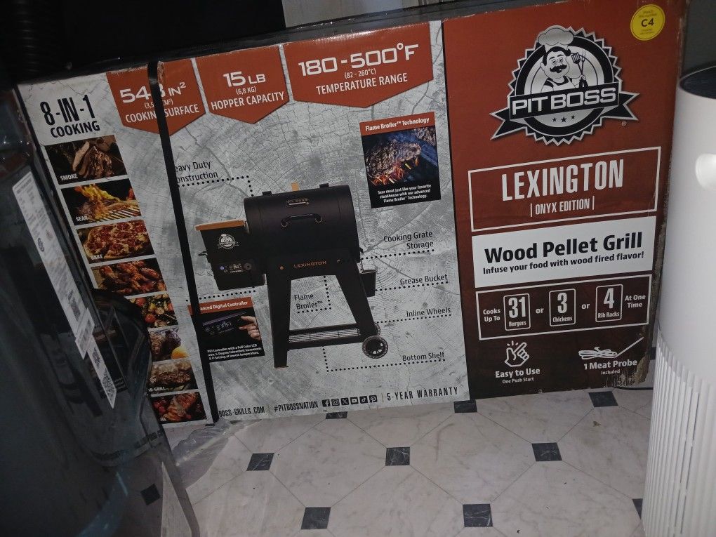 Pit Boss Charcoal and Gas BBQ with Touchscreen LCD Operation