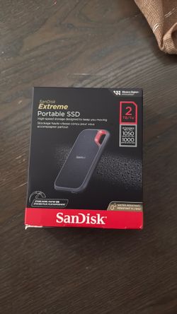 Sandisk 2TB Extreme Portable SSD