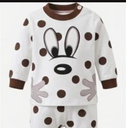 Premium Organic Cotton Kids Pajama Set - Playful Polka Dot Edition