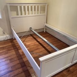 White Bed Frame 