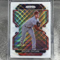 2022 Panini Short Print Shohei Ohtani White Wave Refractor