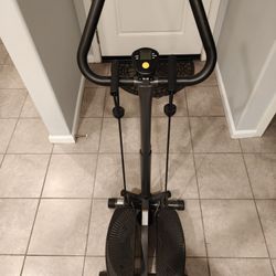 Stepper machine with resistance bands