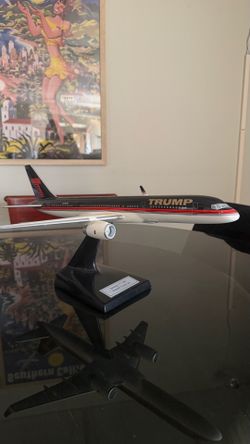 757 model airplane trump plane