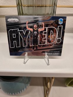 2018-19 Panini Prizm-Get Hyped (Stephen Curry #2