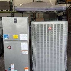 Almost New Rheem System Installed 
